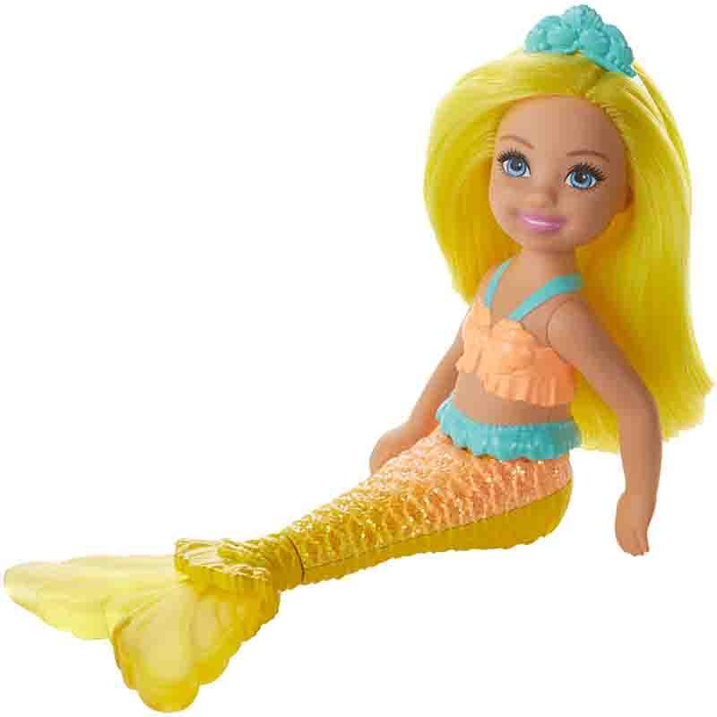 Barbie Chelsea Mermaid 3, Yellow Hair Doll