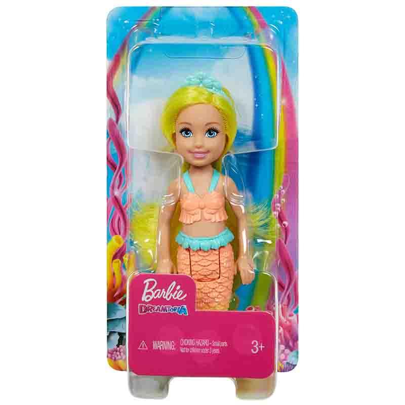 Barbie Chelsea Mermaid 3, Yellow Hair Doll