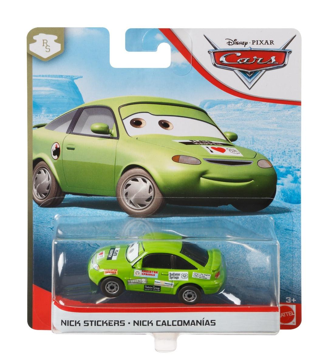 Disney Pixar Cars Nick Stickers