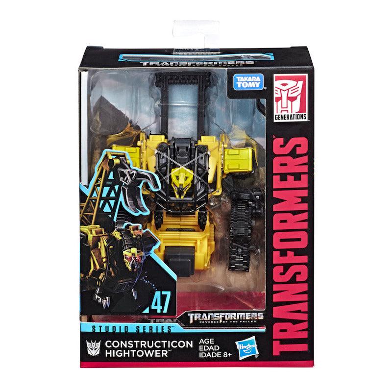 Transformers Toys Studio Series 47 Deluxe Class Transformers: Revenge of the Fallen Movie Constructicon Hightower Action Figure - Ages 8 and Up, 4.5-inch